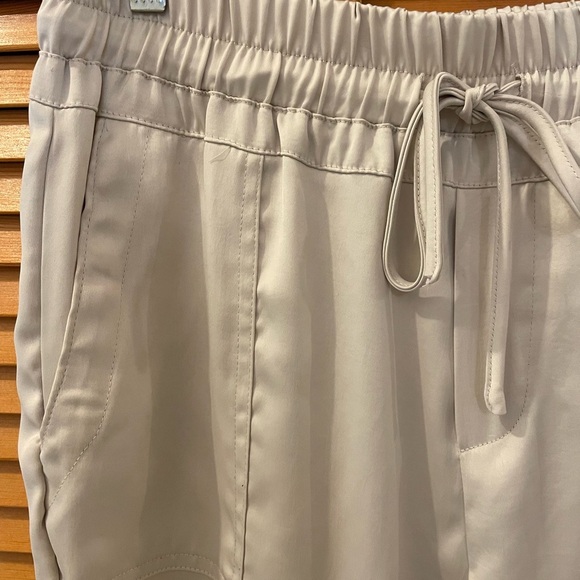 Mustard Seed Poncho Pants, Size L, Beige, Elastic High Waist & Legs, Co… - Picture 4 of 8